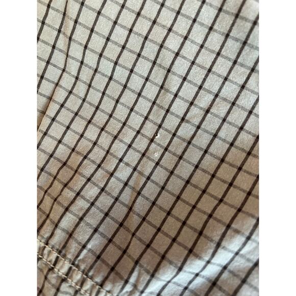 Guess Checkered Gray Cargo 100% Cotton 11.5" Inseam Shorts Men Size 34 - Picture 8 of 8